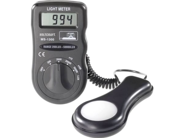 VOLTCRAFT MS-1300 MS-1300 Luxmeter 0.1 - 50000 lx