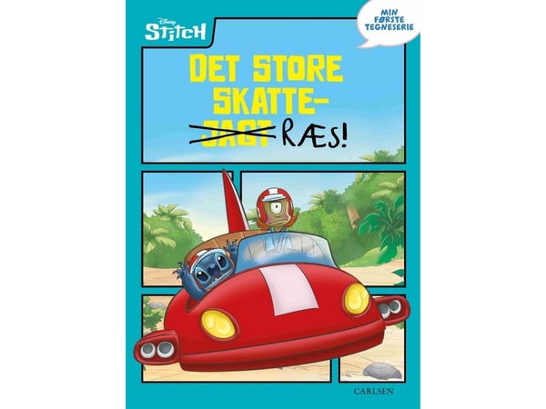 Min første tegneserie: Stitch - Det store skattejakten | Disney | Språk: Dansk