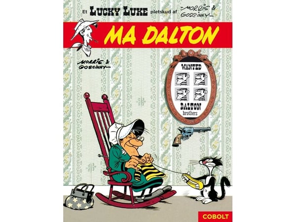Lucky Luke: Ma Dalton – en Lucky Luke-pletsskrudde av Morris & Goscinny | René Goscinny | Språk: Dansk