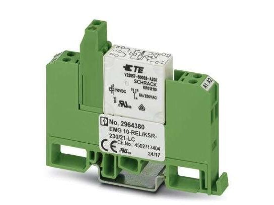 Phoenix Contact grensesnittrelé 1P 6A 230V AC/DC EMG 10-REL/KSR-230/21-LC 2964380