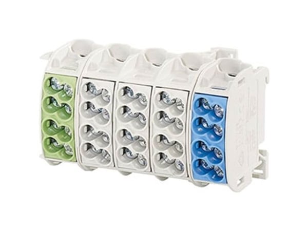 Hensel 2600137 Huvudkabelns grenklämma 3-färgad 5-polig Ledartyp = L, N, PE