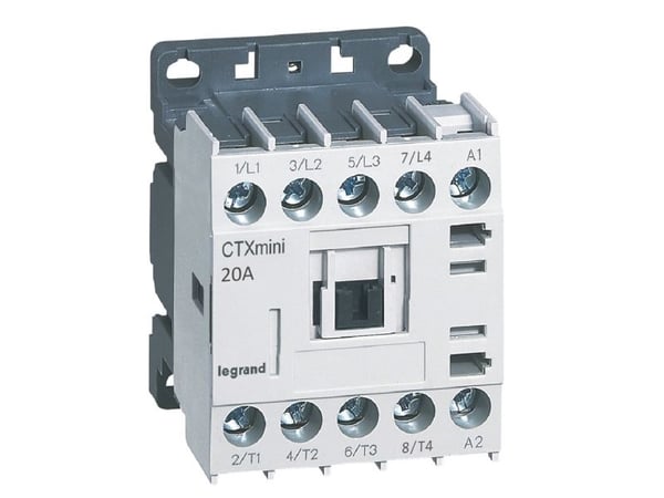 Legrand moottorikontaktori CTX3 MINI 16A 4P 230V AC 0Z 0R (417146)