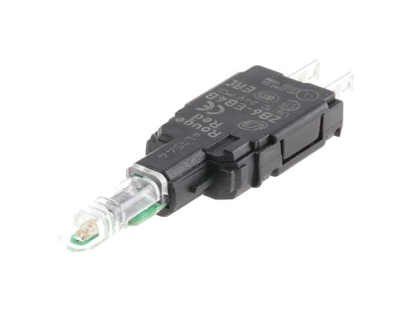 Schneider Electric LED-hus rød 12-24V AC/DC (ZB6EB4B)
