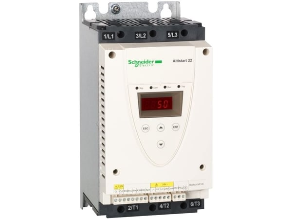 Pehmeäkäynnistin 14,8 A, 7,5 kW, 3 × 230–440 V
