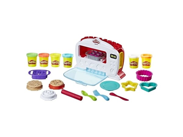 Play-Doh Kitchen Creations B9740EU4, Håndverkssett for barn, 3 år, Batterier kreves, Plast, Leire, Flerfarget, 19 stykker