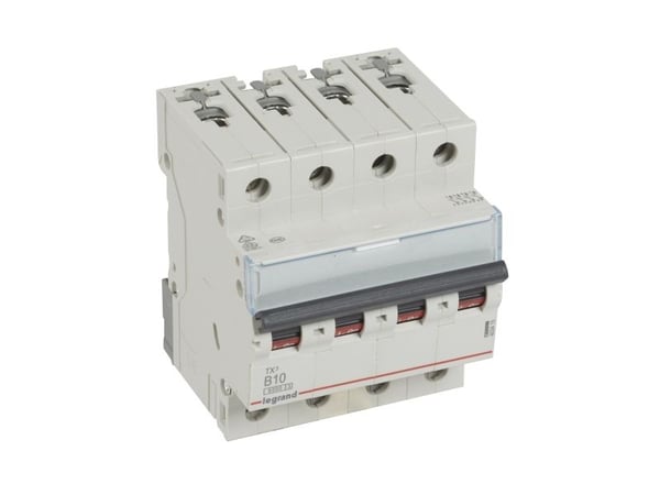 Legrand automatsäkring S304 4P B 10A 6kA AC (403415)