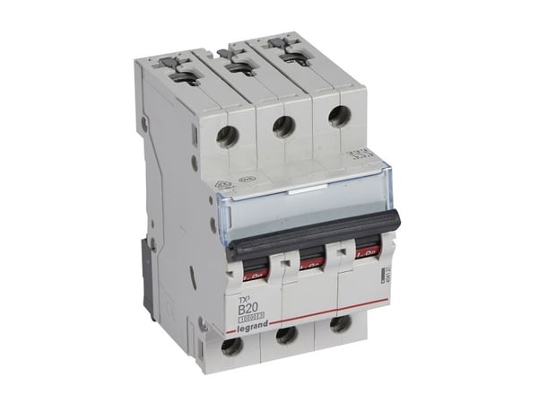 Legrand TX3, Pienoiskatkaisija, Tyyppi B, IP20, 240 - 415 V Legrand TX3, Pienoiskatkaisija, Tyyppi B, IP20, 240 - 415 V