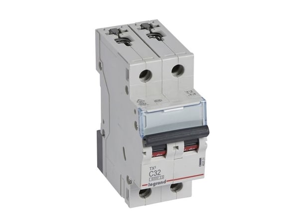 Legrand TX3, Dvärgbrytare, Typ C, IP20, 240 - 415 V