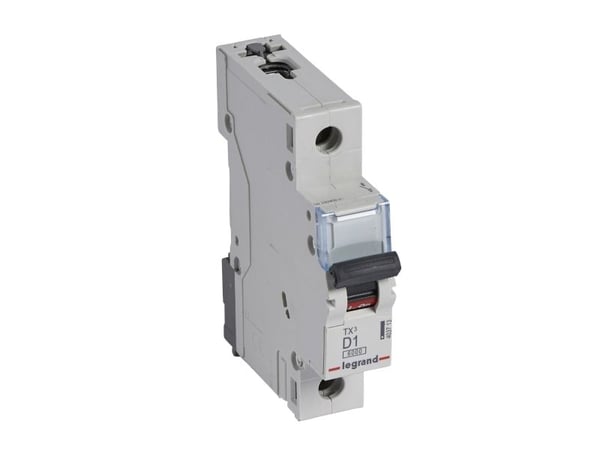 Legrand TX3, Pienoiskatkaisija, Tyyppi D, IP20, 240 - 415 V
