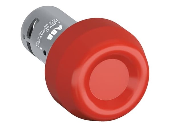 ABB CP6-10R-11, Rød, DC, 300 V, 0,2 A, 37 mm, 61 mm