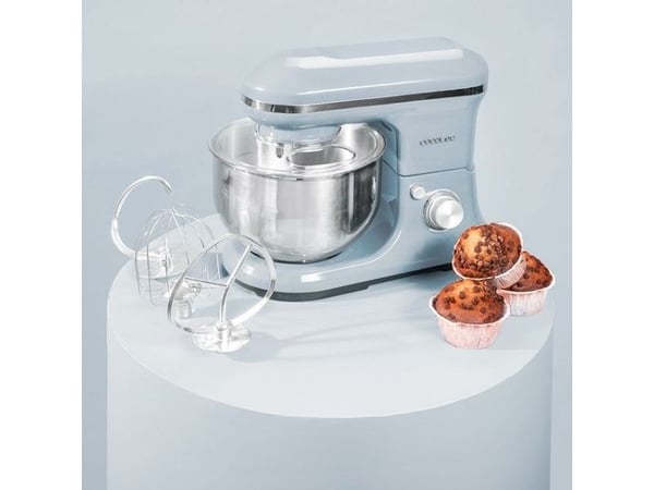 Cecotec 03904, Seisova tehosekoitin, Sininen, Vaivaus, Vaivaus, Sekoitus, Sekoittaminen, 5 L, Rotaatio, Ruostumaton teräs