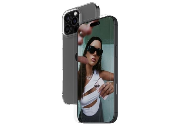 SAFE. by PanzerGlass - 2-i-1 beskyttelsespakke - baksidedeksel for mobiltelefon - termoplast-polyuretan (TPU) - gjennomsiktig - med Tempered Glass ...