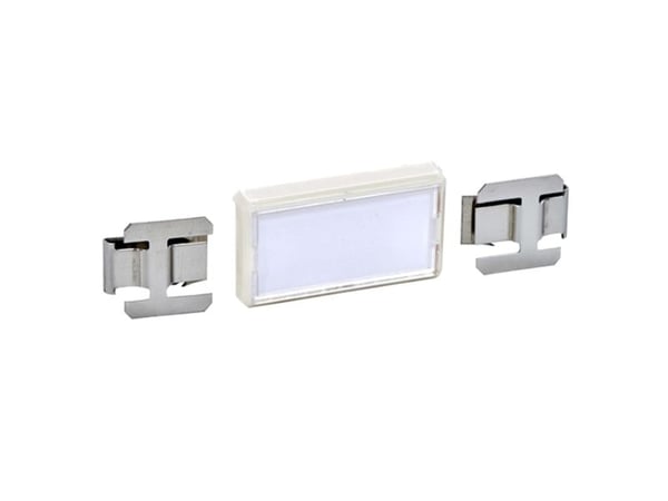 Schneider Electric Prisma Plus, järjestelmä G ja P, 12 tarraa, 18x72mm LVS08915
