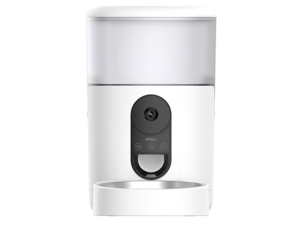 Imou PF1 4L, Automatisk matdispenser for kjæledyr, Rustfritt stål, Hvit, Katt, 4 l, Wi-Fi 4 (802.11n)