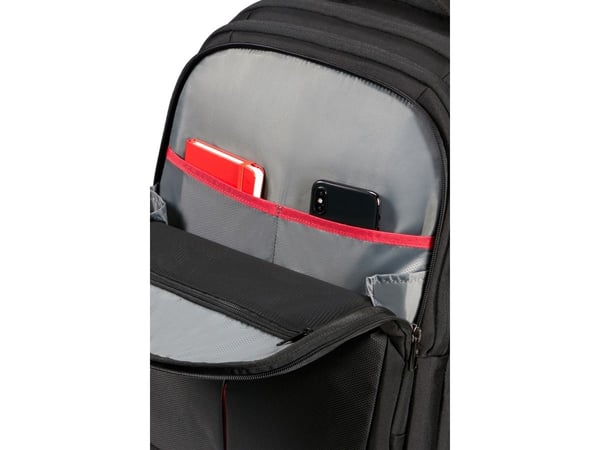 Samsonite GuardIT 3.0 - Ryggsekk/tralle for å bære notebook - with 2 wheels - 15.6" - svart