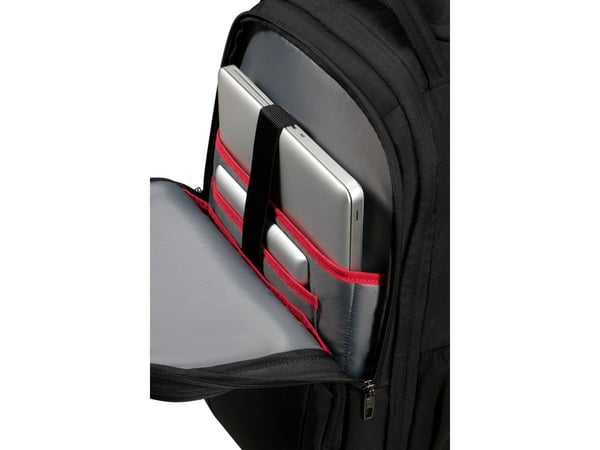 Samsonite GuardIT 3.0 - Ryggsekk/tralle for å bære notebook - with 2 wheels - 15.6" - svart