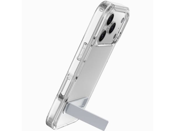 Cellularline Clear Stand, Suojus, Apple, iPhone 17 Pro Max, 17,5 cm (6.9"), Läpinäkyvä