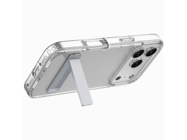 Cellularline Clear Stand, Suojus, Apple, iPhone 17 Pro Max, 17,5 cm (6.9"), Läpinäkyvä