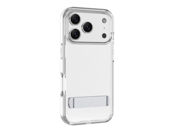 Cellularline Clear Stand, Suojus, Apple, iPhone 17 Pro, 16 cm (6.3"), Läpinäkyvä