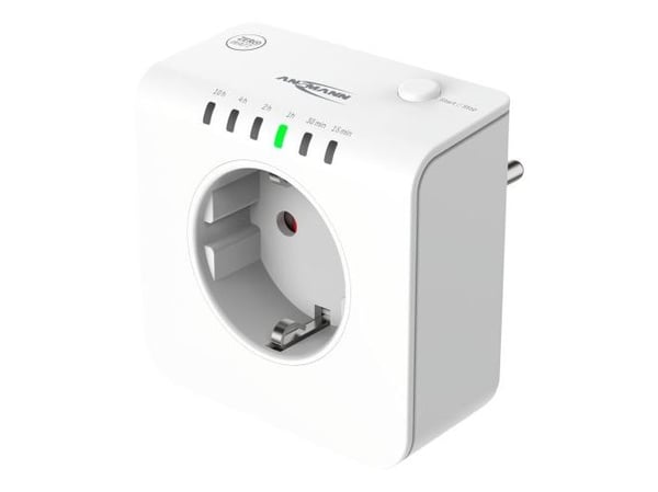 Ansmann AES1.5, Innendørs, Hvit, Hjem, Koblet med ledninger (ikke trådløs), 3680 W, 16 A