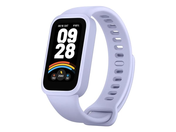 Xiaomi Smart Band 9 Active - Aktivitetssporer med stropp - TPU - håndleddstørrelse: 135-215 mm - display 1.47" - Bluetooth - 16.5 g - purpur