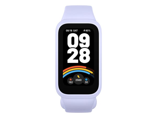 Xiaomi Smart Band 9 Active - Aktivitetssporer med stropp - TPU - håndleddstørrelse: 135-215 mm - display 1.47" - Bluetooth - 16.5 g - purpur