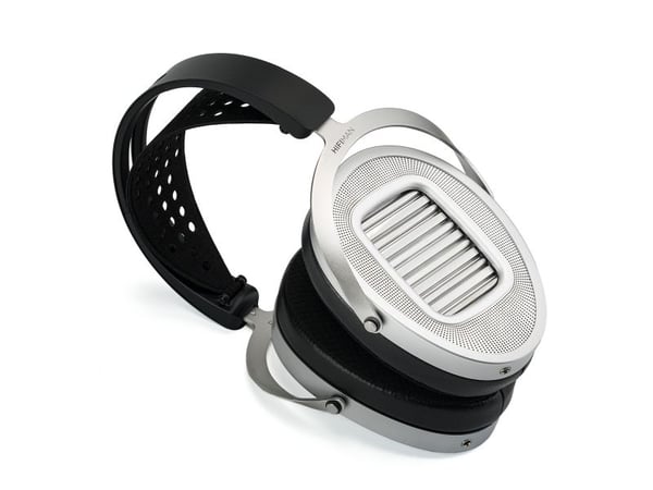 HiFiMAN Ananda Unveiled, Ledning & Trådløs, 5 - 55000 Hz, Musikk, 449 g, Hodetelefoner, Sort, Sølv