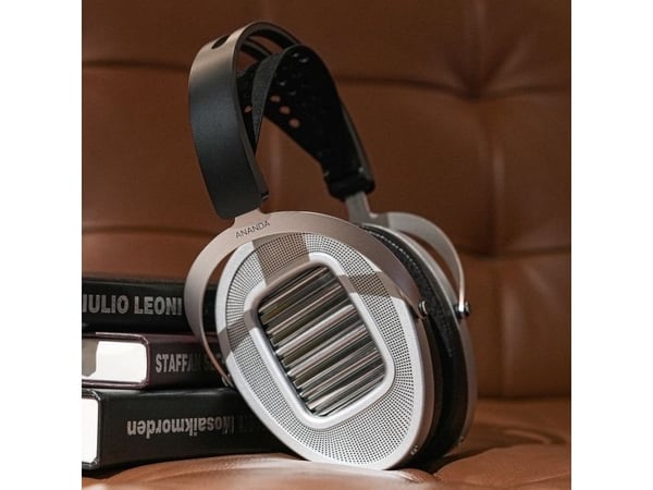 HiFiMAN Ananda Unveiled, Ledning & Trådløs, 5 - 55000 Hz, Musikk, 449 g, Hodetelefoner, Sort, Sølv