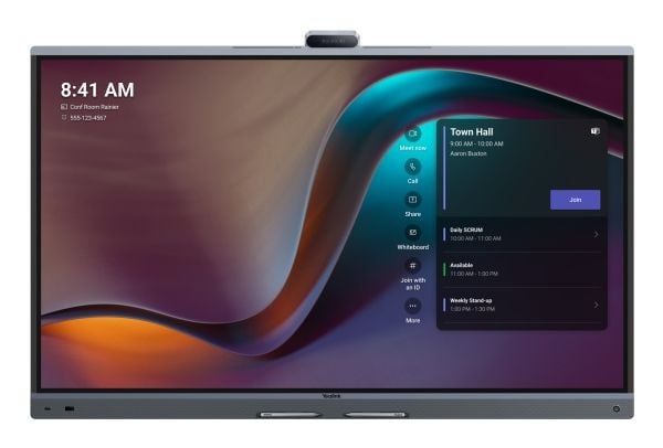 Yealink MB65C-EDLA, 165,1 cm (65"), 3840 x 2160 piksler, 16:9, 60 Hz, 178°, 400 cd/m²