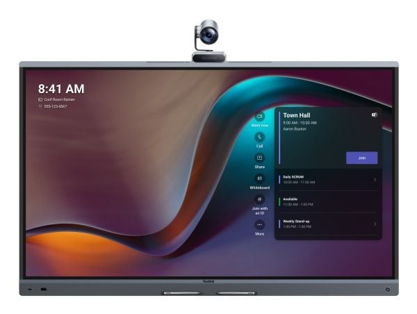 Yealink MB65C-EDLA, 165,1 cm (65"), 3840 x 2160 piksler, 16:9, 60 Hz, 178°, 400 cd/m²