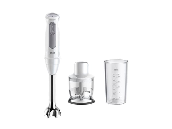 Braun MultiQuick 5 MQ 50201 M, Stav Mikser, Pulsfunksjon, 1,2 m, 1000 W, Hvit