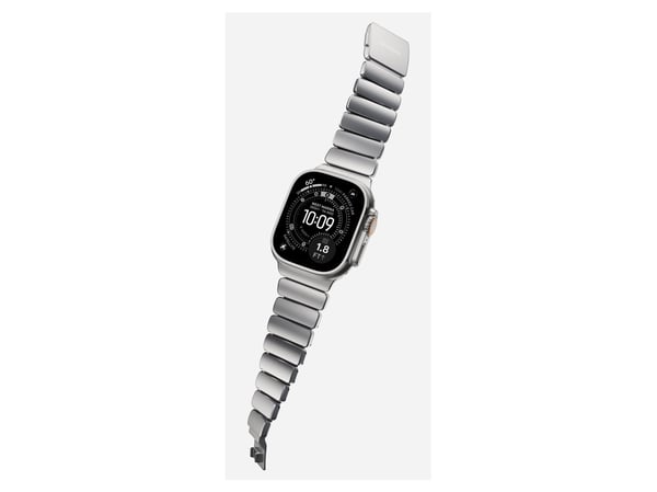 Nomad Stratos Band, Band, Smartklokke, Naturlig, Apple, Ultra 1-11 and SE, Titan