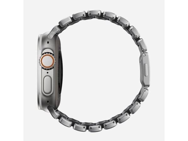 Nomad Stratos Band, Band, Smartklokke, Naturlig, Apple, Ultra 1-11 and SE, Titan
