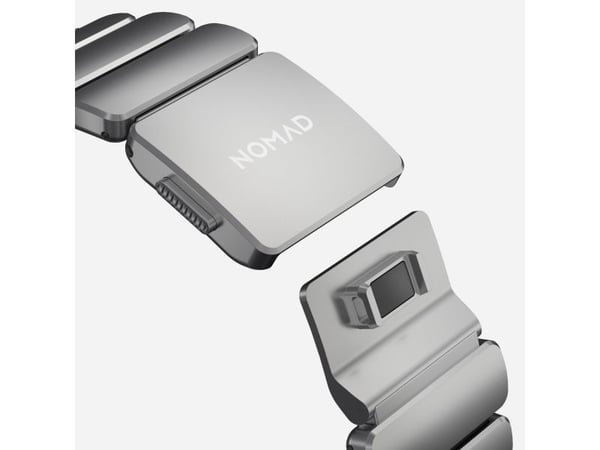 Nomad Stratos Band, Band, Smartklokke, Naturlig, Apple, Ultra 1-11 and SE, Titan