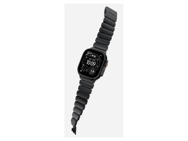 Nomad Stratos Band, Band, Smartklokke, Svart, Apple, Ultra 1-11 and SE, Titan