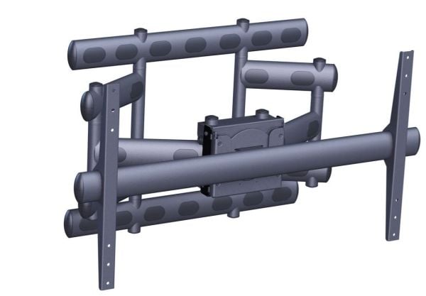 Vogel's PFW 6855 - Monteringssett (leddelt veggmontering) - for flatpanel - svart - skjermstørrelse: 65"-85" - veggmonterbar