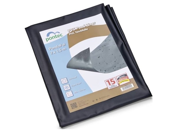 Pontec 90002 #####PVC-Teichfolie (L x B) 2 m x 1,5 m 1 stk.