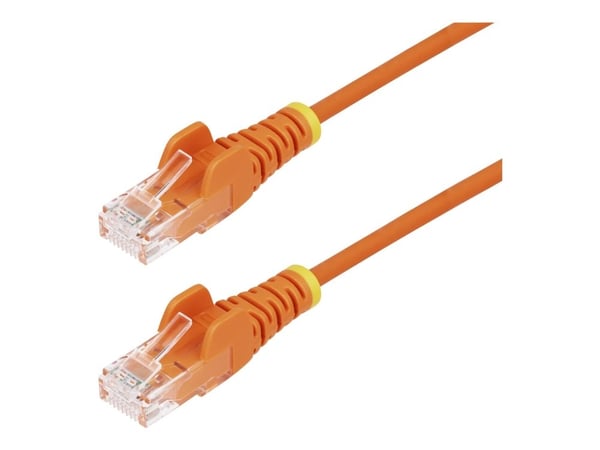 StarTech.com N6PAT25CMORS, 0,25 m, Cat6, U/UTP (UTP), RJ-45, RJ-45, Oranssi