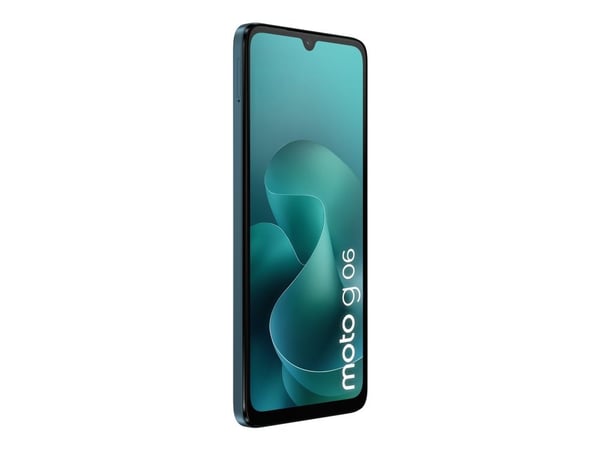 Motorola Moto G06 - 4G älypuhelin - Dual-SIM - RAM 4 GB / 256 GB - microSD-korttipaikka - LCD-näyttö - 6,88" - 1640 x 720 pikseliä (120 Hz) (PBA200...