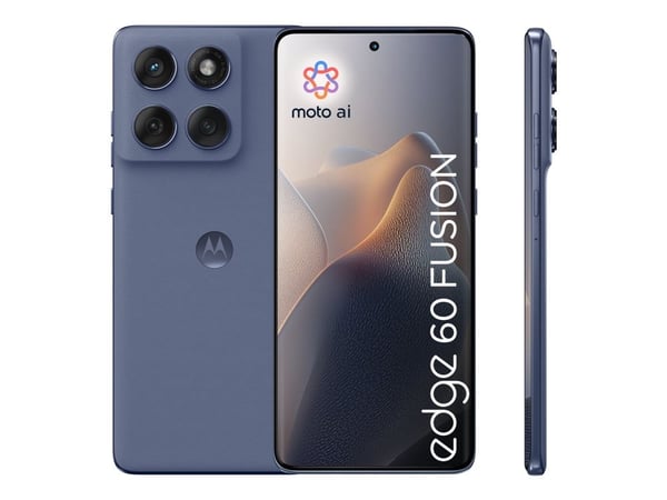 Motorola Edge 60 Fusion - 5G smarttelefon - dobbelt-SIM - RAM 8 GB / Internminne 256 GB - microSD slot - pOLED display - 6.67" - 2712 x 1220 piksle...
