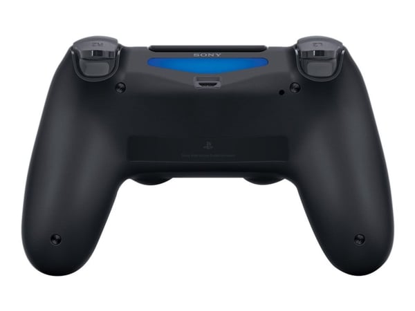 Sony DualShock 4 v2 - Spelkontroll - trådlös - Bluetooth - gagatsvart - för Sony PlayStation 4