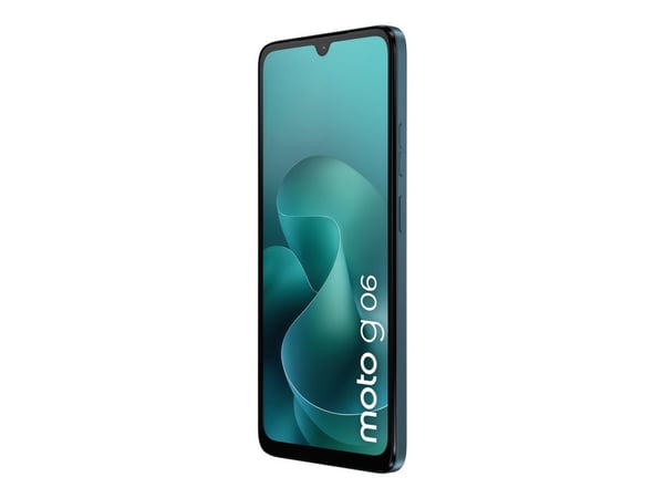 Motorola Moto G06 - 4G älypuhelin - Dual-SIM - RAM 4 GB / 256 GB - microSD-korttipaikka - LCD-näyttö - 6,88" - 1640 x 720 pikseliä (120 Hz) (PBA200...