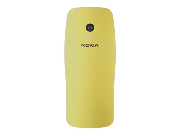 Nokia 3210 - 4G-ominaisuuspuhelin - dual-SIM - RAM 64 MB / Sisäinen muisti 128 MB - microSD-korttipaikka - takakamera 2 MP - Y2K-kultainen väri