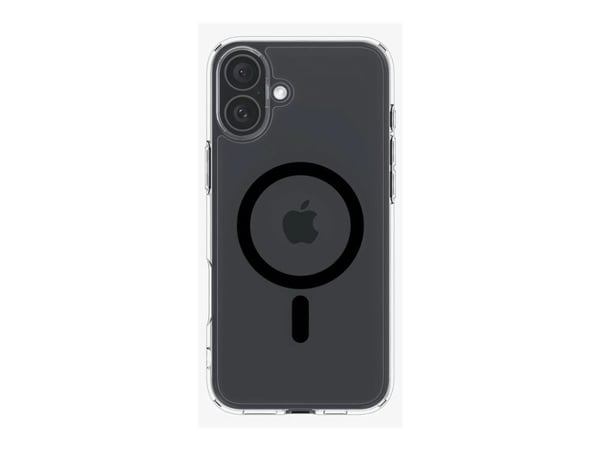 Spigen Ultra Hybrid (MagFit), Suojus, Apple, iPhone 16 Plus, 17 cm (6.7"), musta, Läpinäkyvä
