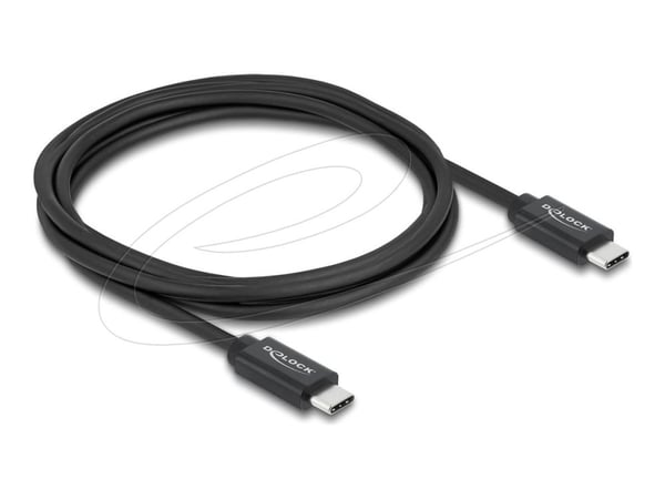 Delock Koaxiales USB 40 Gbps Kabel USB PD 3.1 240 W 2 m