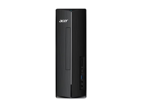 Acer Aspire XC-1710 - Kompakttårn N-series N100 / inntil 3.4 GHz - RAM 8 GB - SSD 512 GB - UHD Graphics - IEEE 802.11ax (Wi-Fi 6), Bluetooth, Gigab...