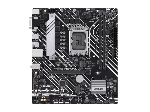 ASUS - Hovedkort - micro ATX - LGA1700-sokkel - USB 3.2 Gen 1 - innbygd grafikk (CPU kreves) - HD-lyd (8-kanalers)