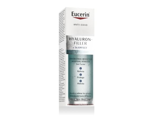 Eucerin Hyaluron-Filler Moisture Booster, Kvinder, Aldrende hud, Tør hud, Moden hud, Almindelig hud, Fugte, Aqua, Alcohol Denat, Butyleeniglykoli, ...