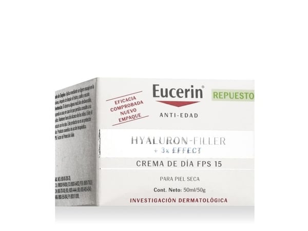 Eucerin Hyaluronfiller dagkrem for tørr hud refill 50 ml med SPF15