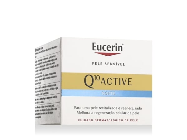 Eucerin Q10 ACTIVE, Yövoide, Naisten, Ikääntyvä iho, Herkkä iho, Kasvot, Ikääntymistä vastaan, Ryppyjä ehkäisevä, Kosteuttava, Ravitseva, Tasoittav...